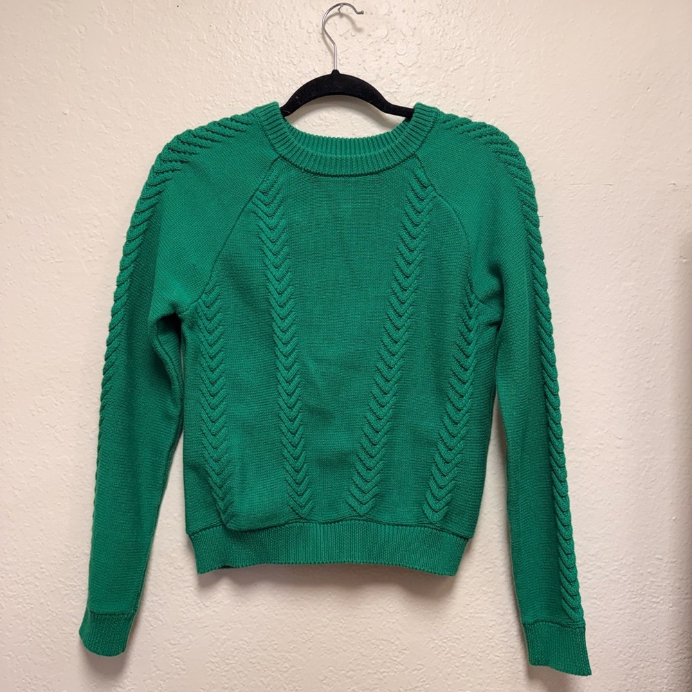 English Factory Emerald Green Women's Sweater